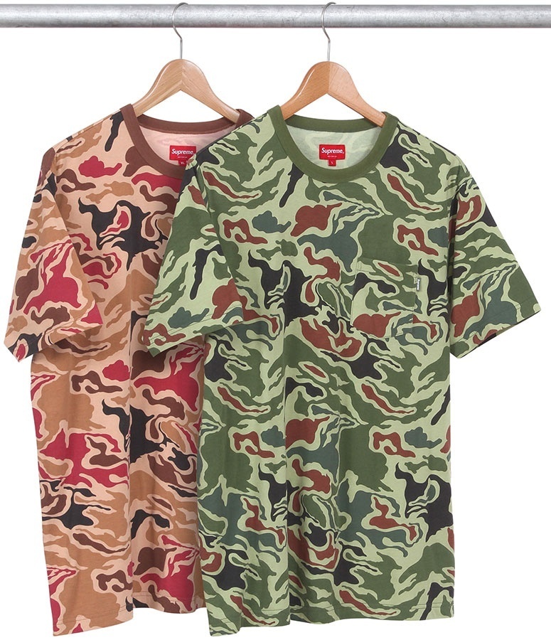 S/S Camo Pocket Tee